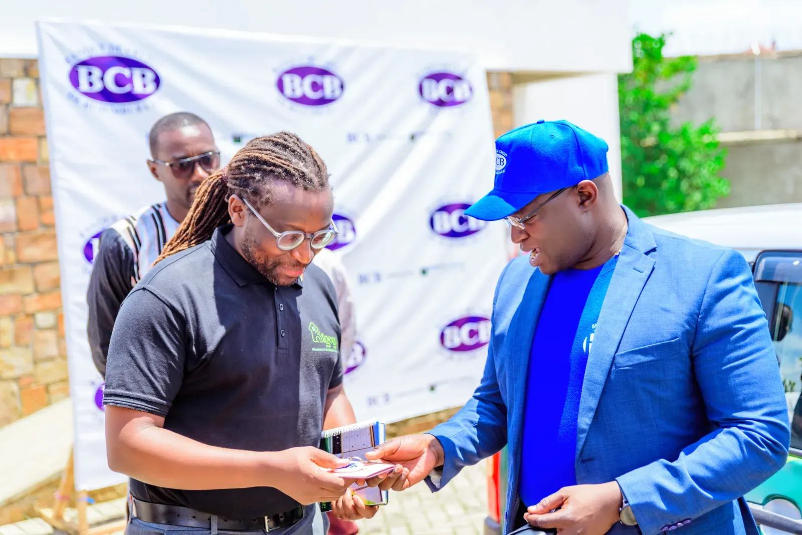 BCB's Probox vehicle donated to the KIGEGA project